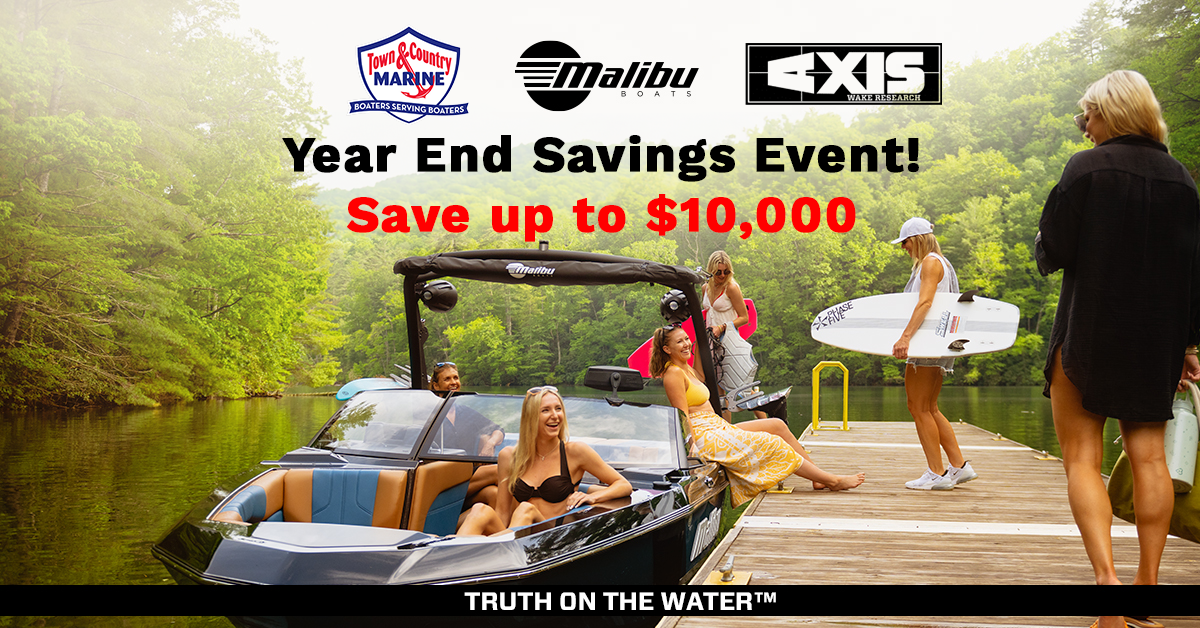 Deals on Malibu and Axis Boats - Town & Country Marine